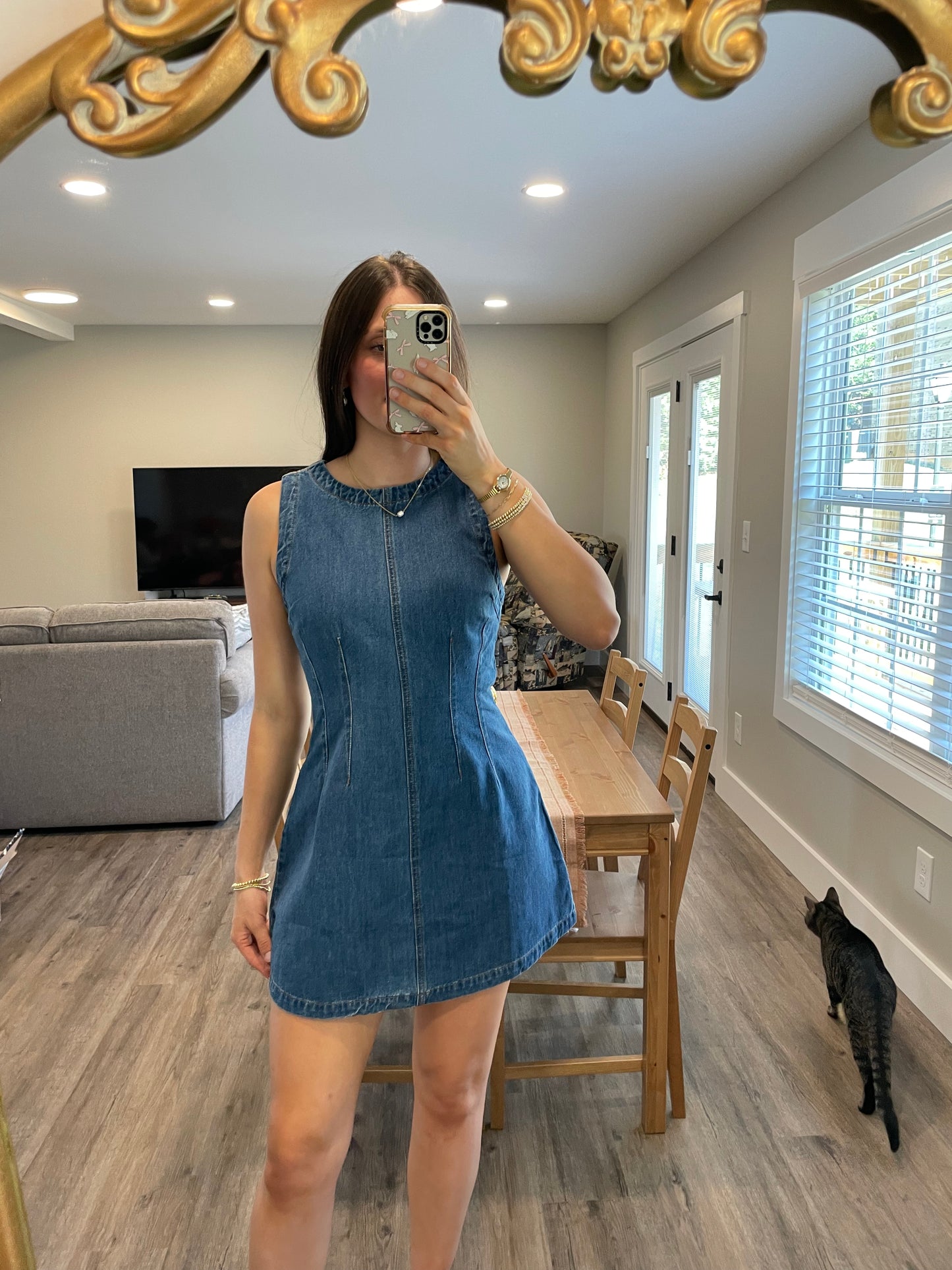 Mable Denim Dress