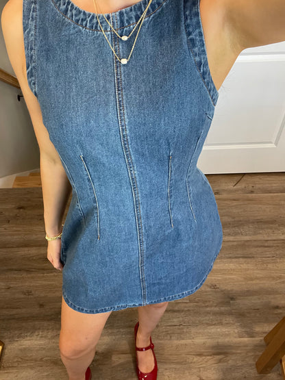 Mable Denim Dress