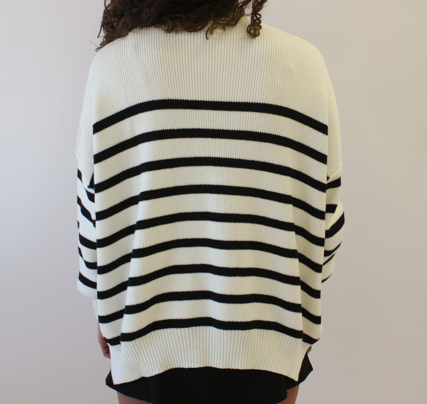 High Class Striped Sweater