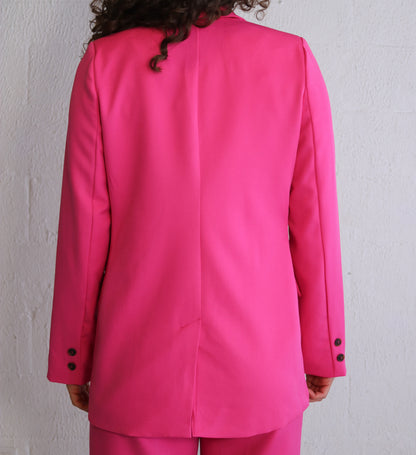 Pink Power Suit Blazer