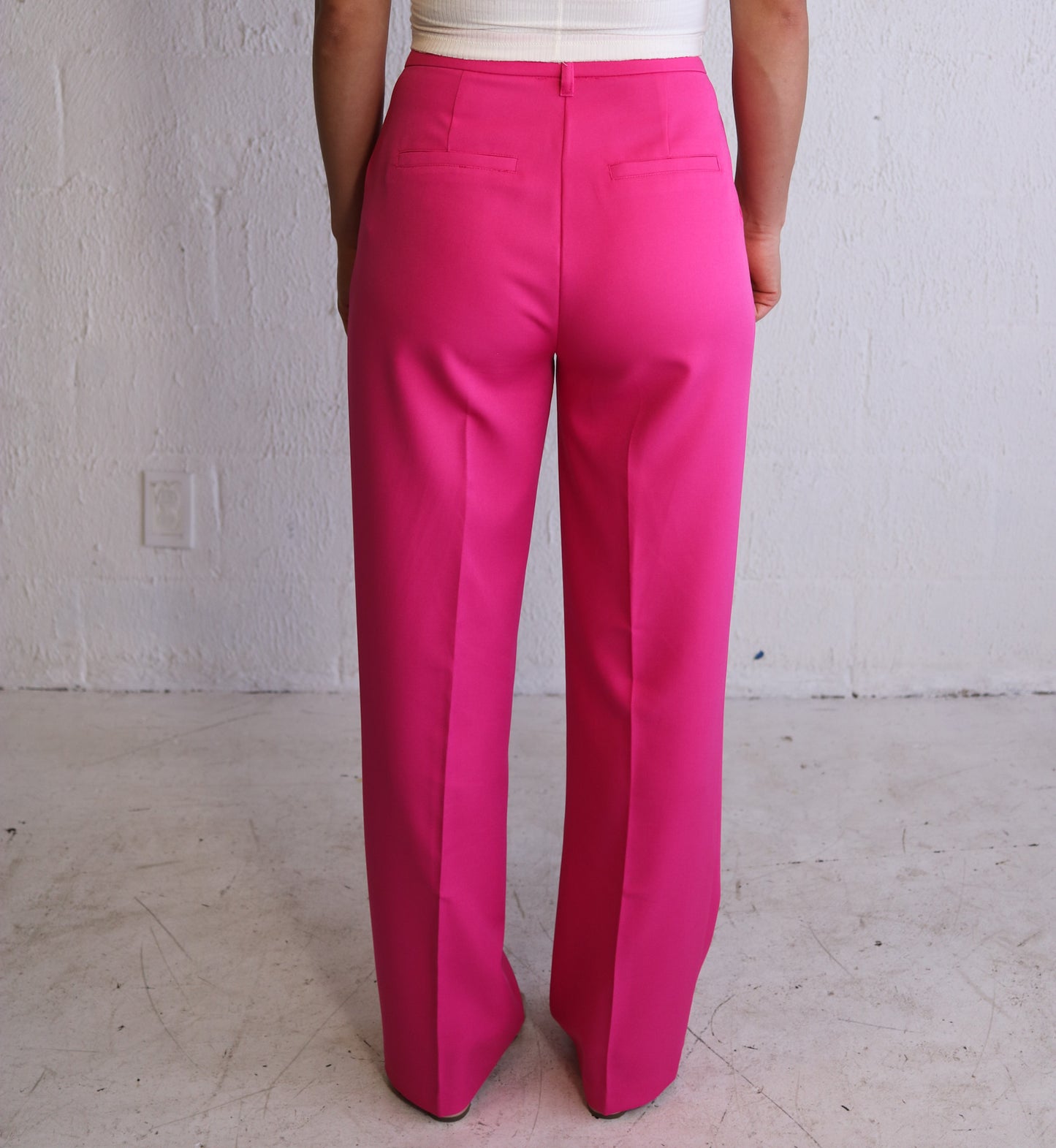 Pink Power Suit Slacks