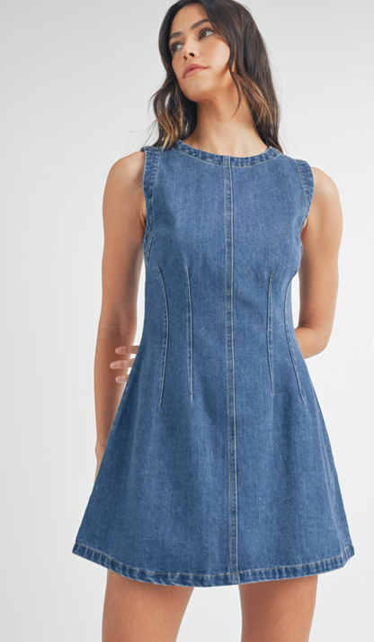 Mable Denim Dress